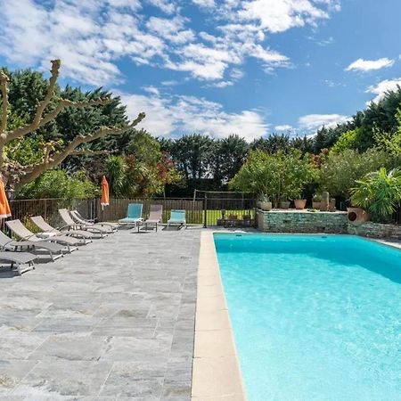 Villa Spacieuse A Vezenobres Avec Piscine Privee 外观 照片